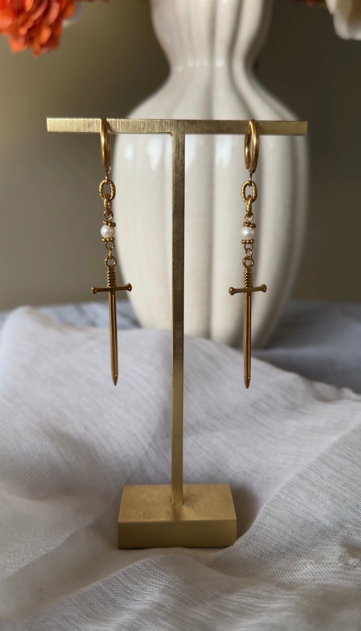 Épées enchantés (perles d’eau douce)