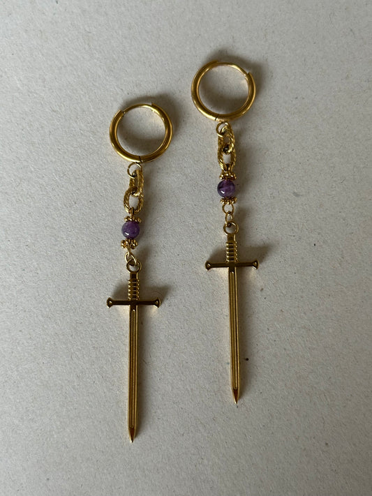 Purple sword