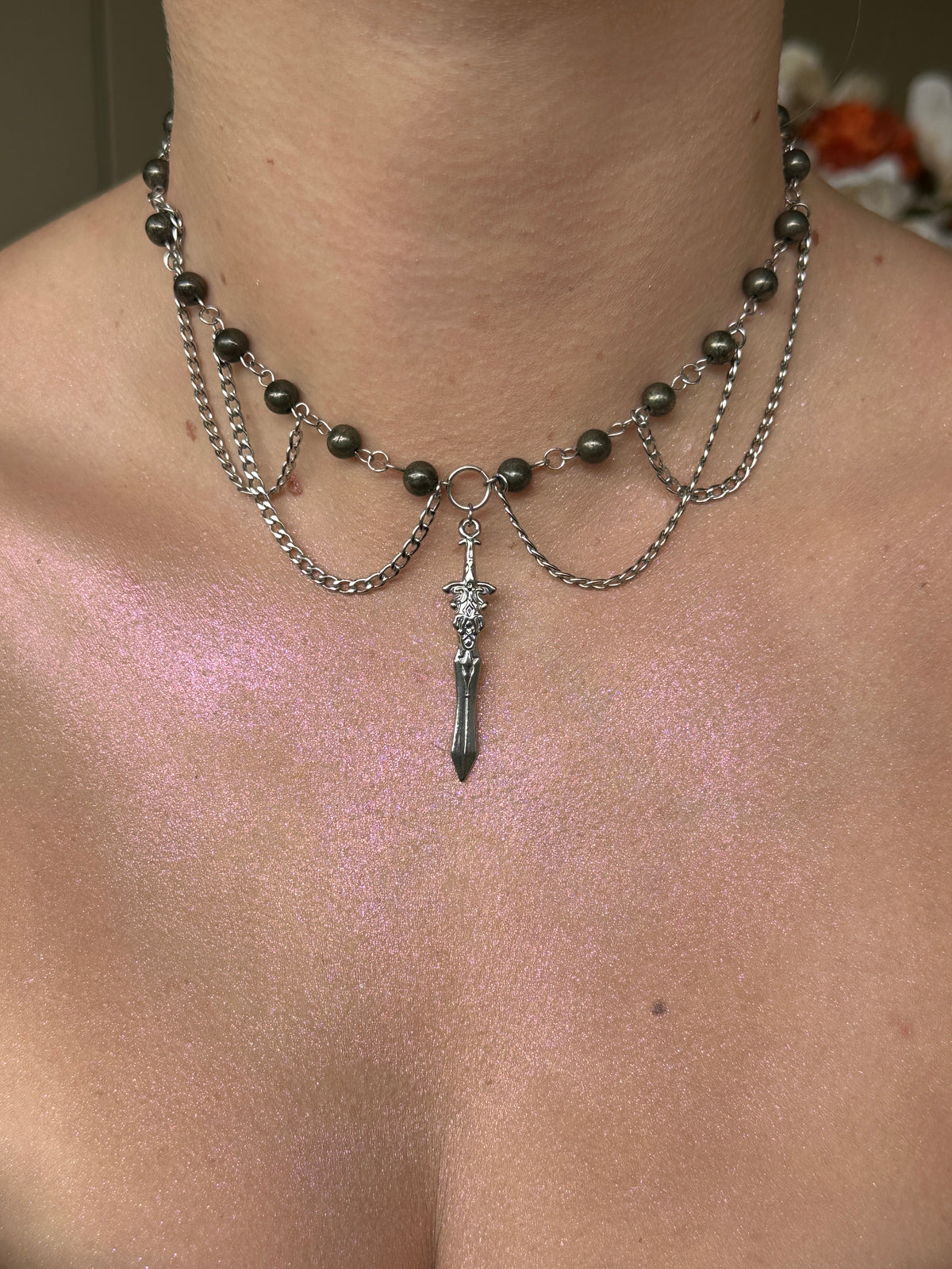 Lame des ombres (pyrite)