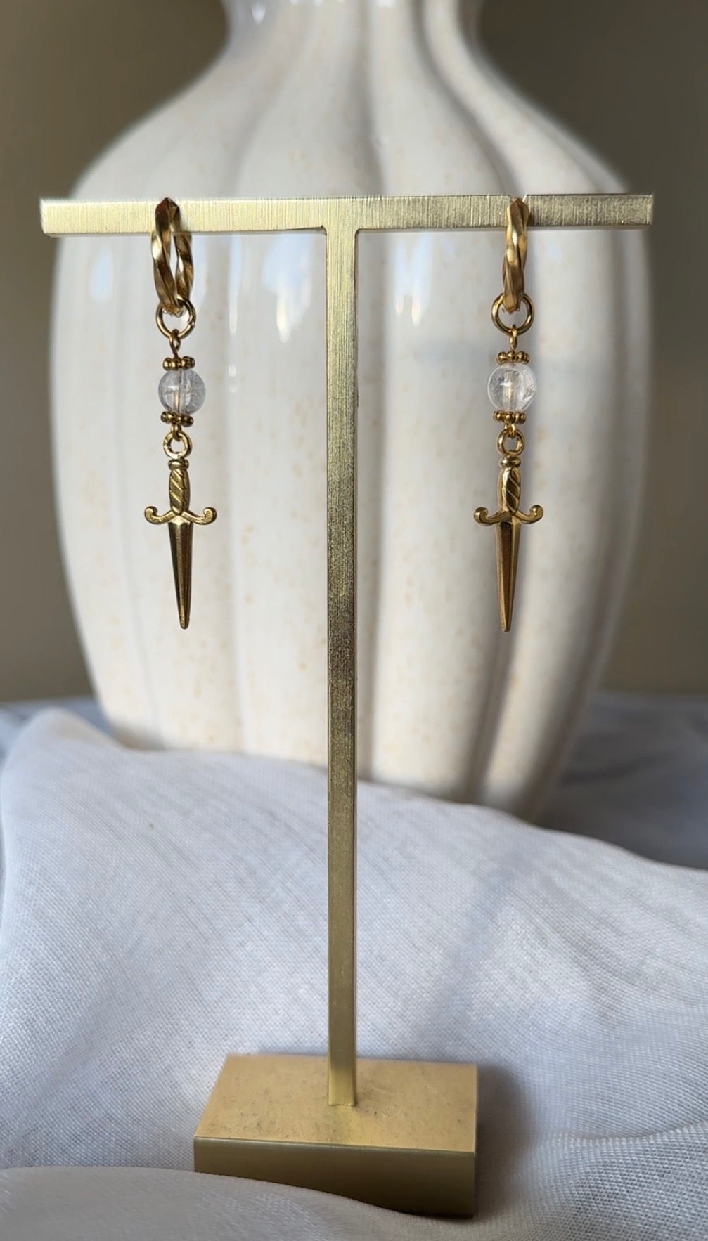 Athamé (cristal de roche)