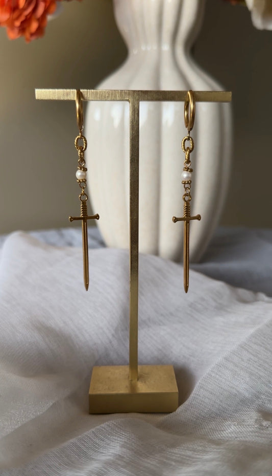 Épées enchantés (perles d’eau douce)