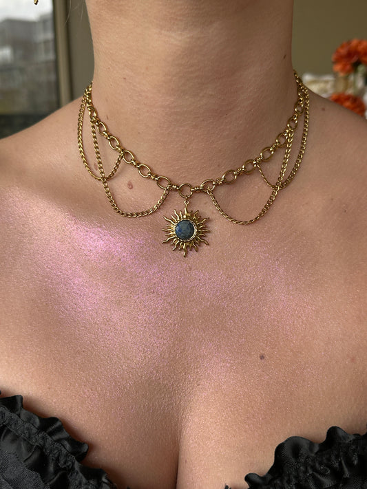 Aube mystique (lapis lazuli)