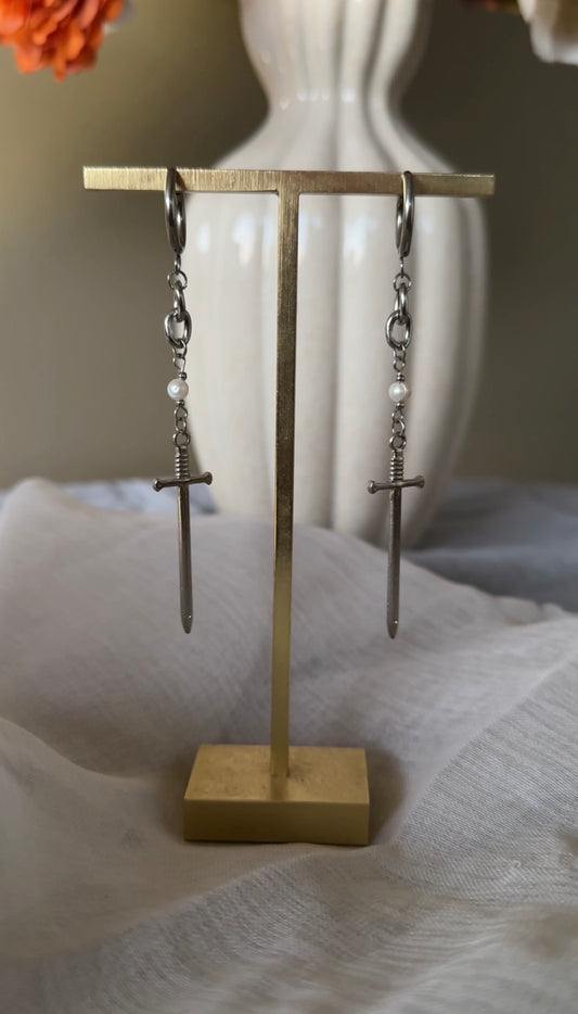 Épées enchantés (perles d’eau douce)